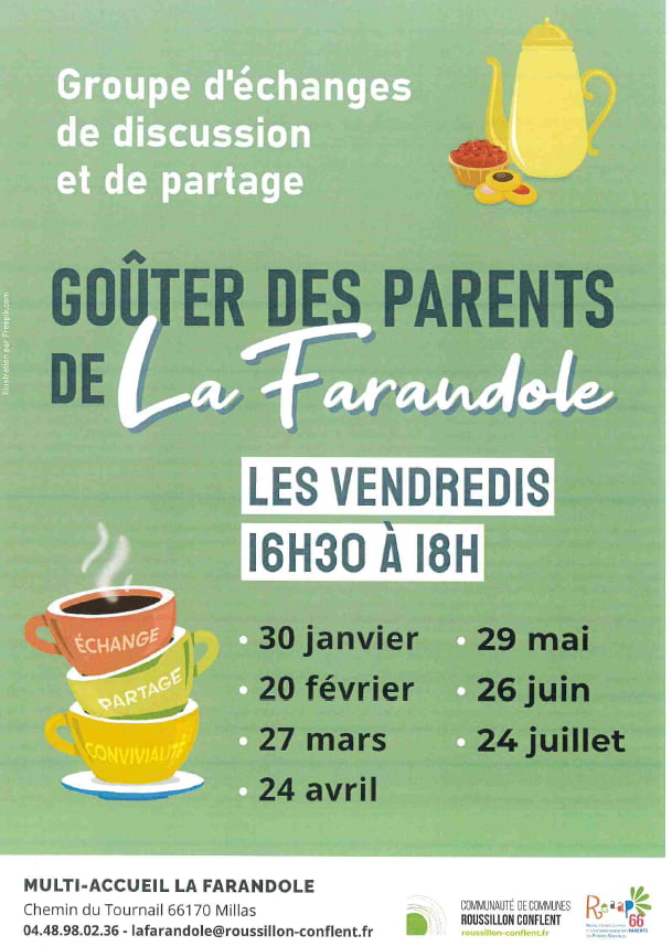 Affiche Gouter des parents 25-26