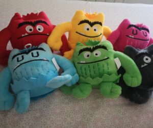 Peluches des émotions
