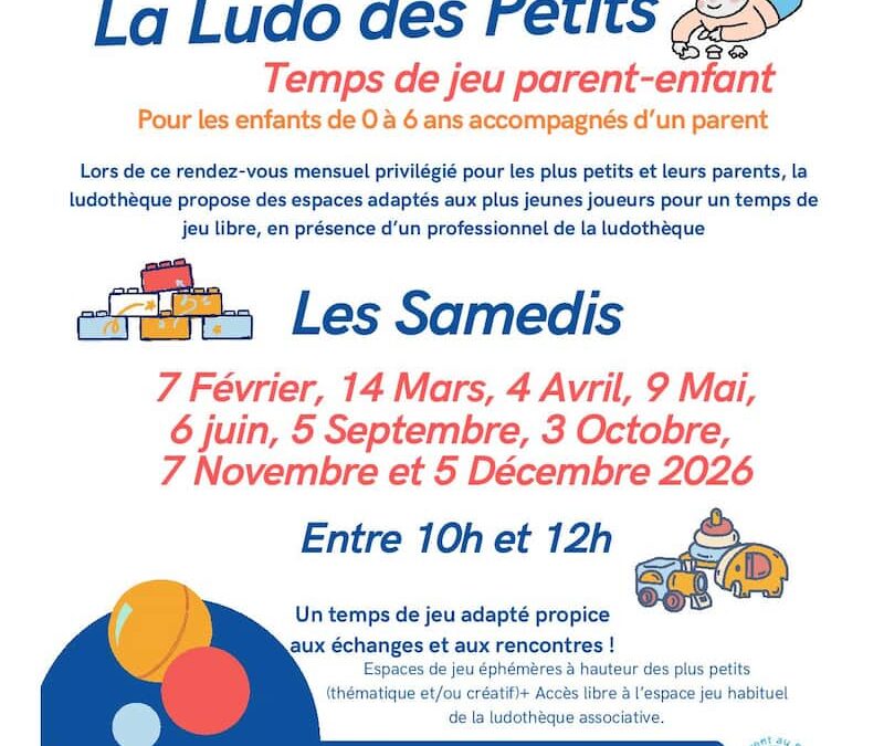 La ludo des tout-petits (0- 6 ans), à Perpignan