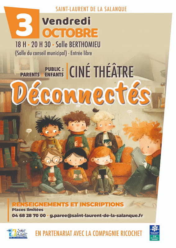 Affiche ciné-théatre 3 octobre