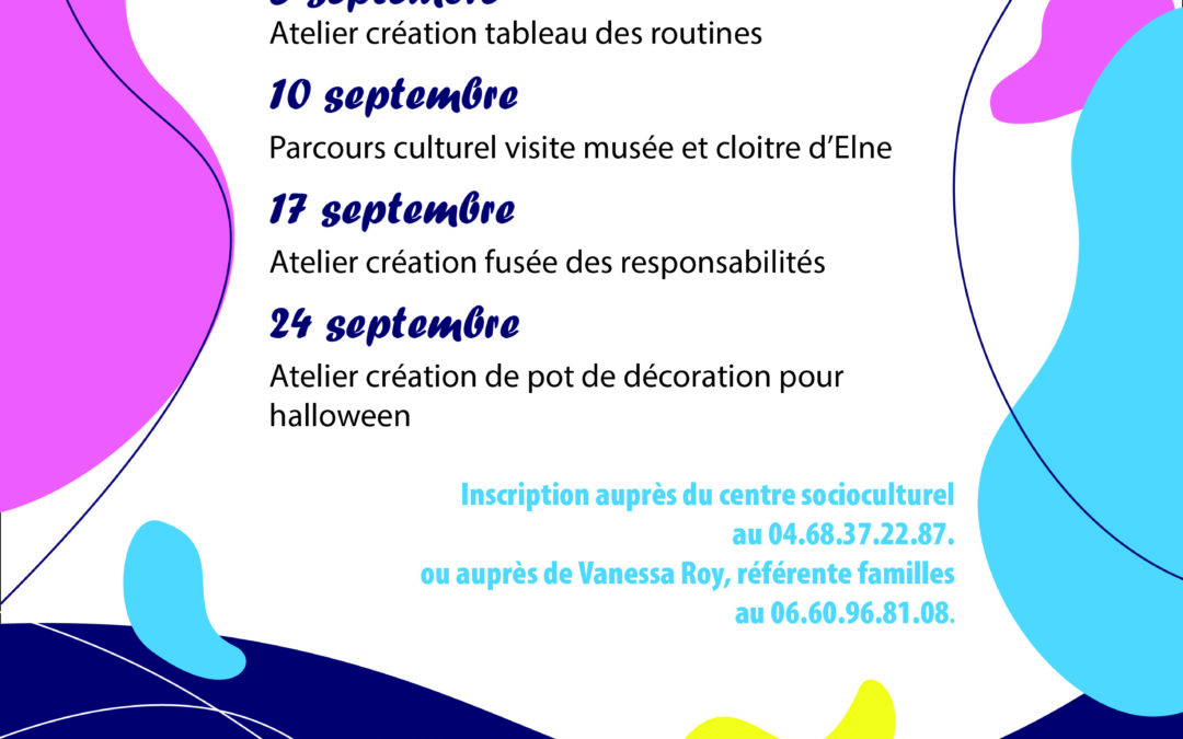 Ateliers Pas à pas, à Elne