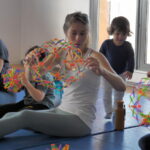 Parents et enfants en activité