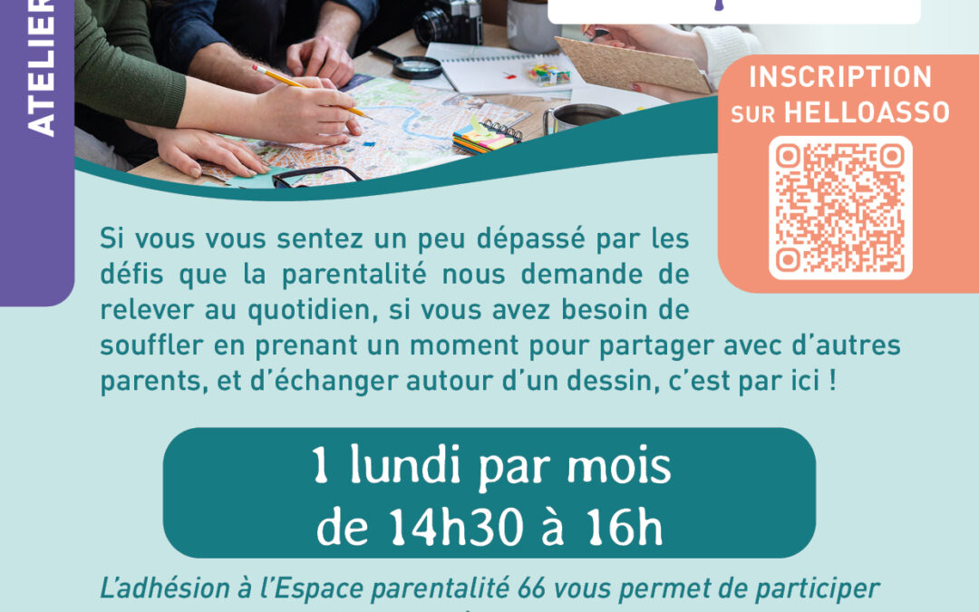 Atelier cocréatif entre parents, à Canet-en-Roussillon