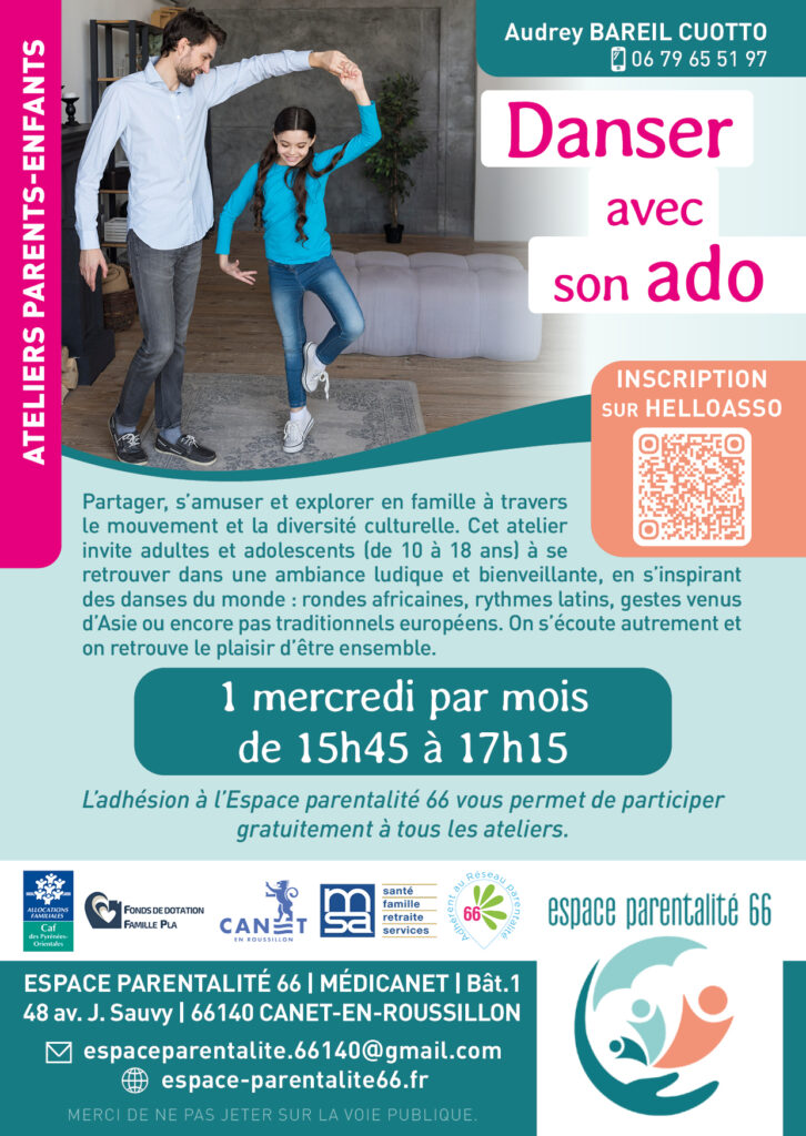 Affiche Danser avec son ado