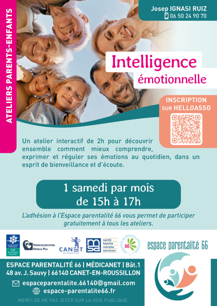 Affiche Ateliers intelligence émotionnelle