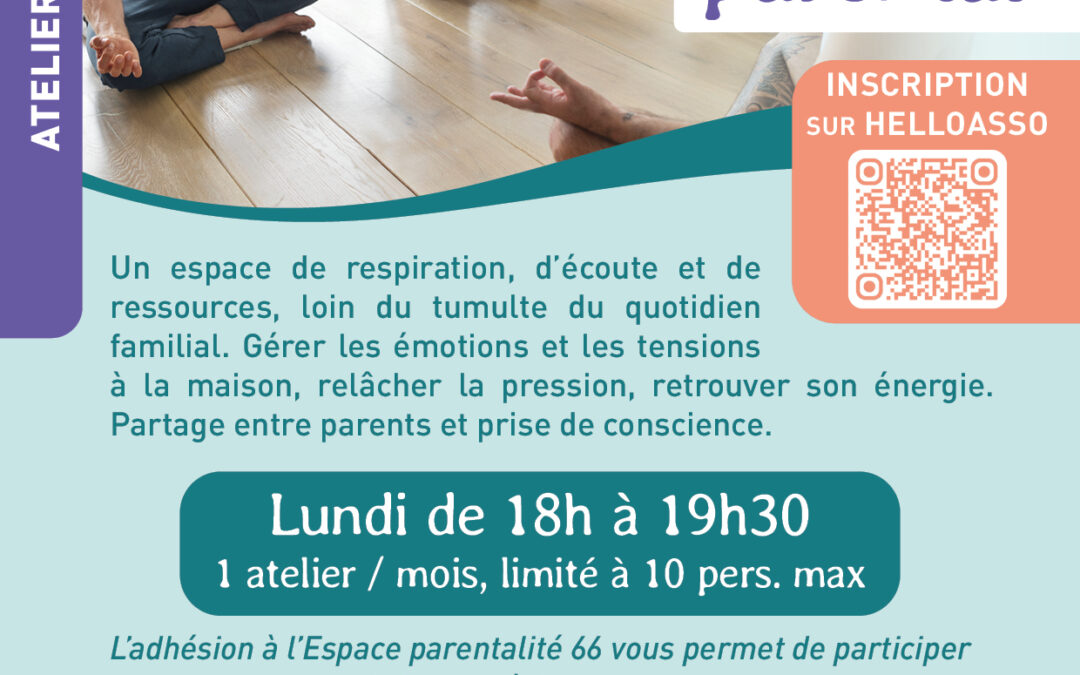 Atelier sophrologie de prévention de l’épuisement parental