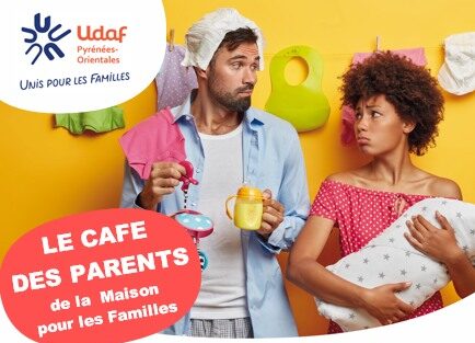 Affiche café des parents MPLF Udaf 66 novembre