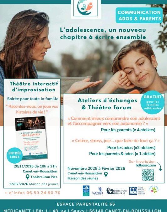 Ateliers autour de la relation parents-ados