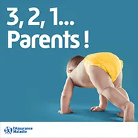 Visuel 3,2,1, parents CPAM