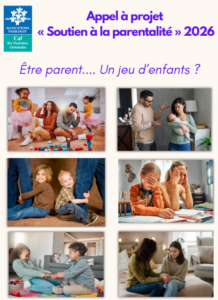 Page de garde du cahier des charges de l'appel à projets Soutien à la parentalité 2026