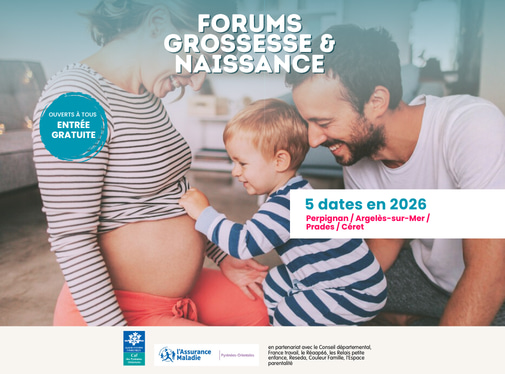 Affiche générique Forum grossesse naissance 2026