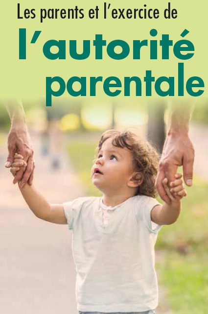 Visuel du dépliant sur l'autorité parentale conjointe - 2026