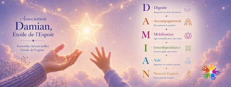 Flyer Damian l'etoile d el'espoir