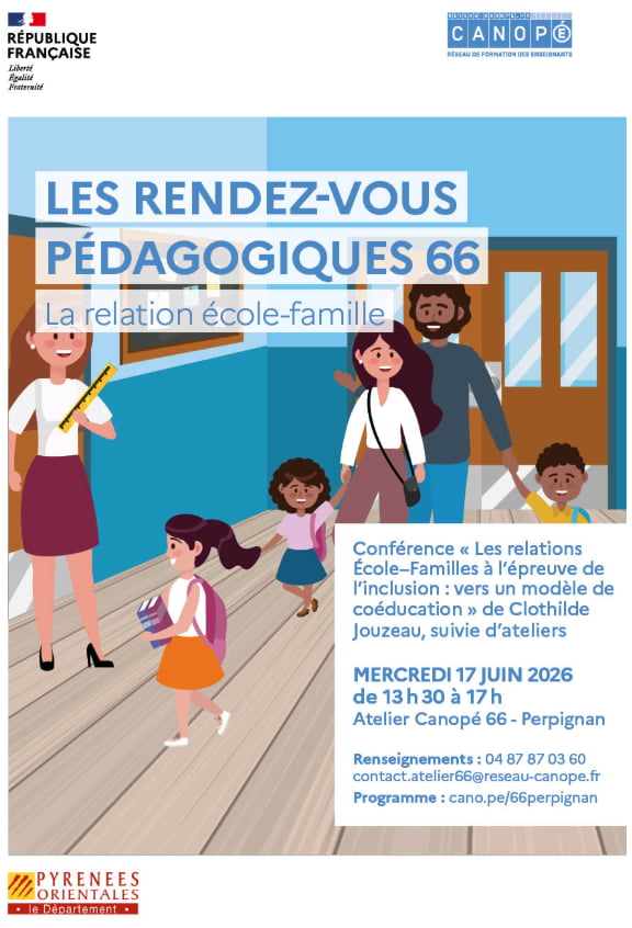 Affiche RV pédagogiques 17 juin 2026
