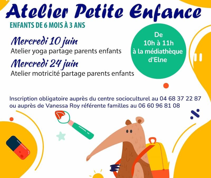 Ateliers Petite enfance, à Elne