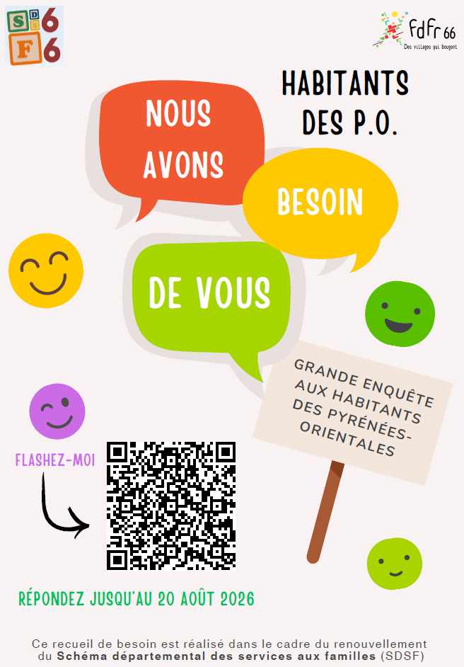 Affiche enquete aux habitants SDSF