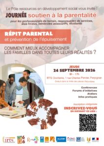 Affiche journée Répit parental septembre 2026