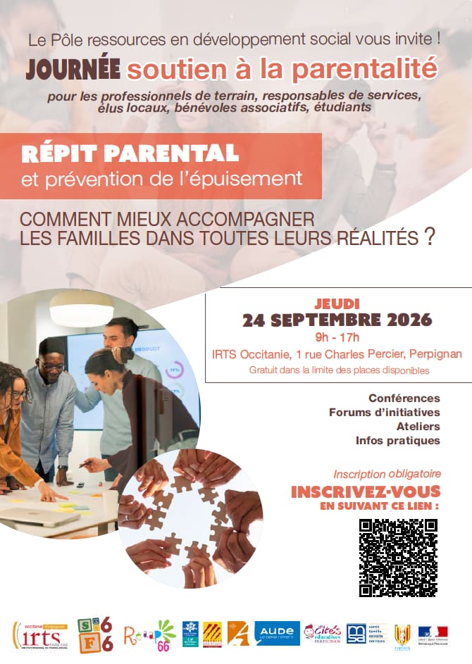 Affiche journée Répit parental septembre 2026